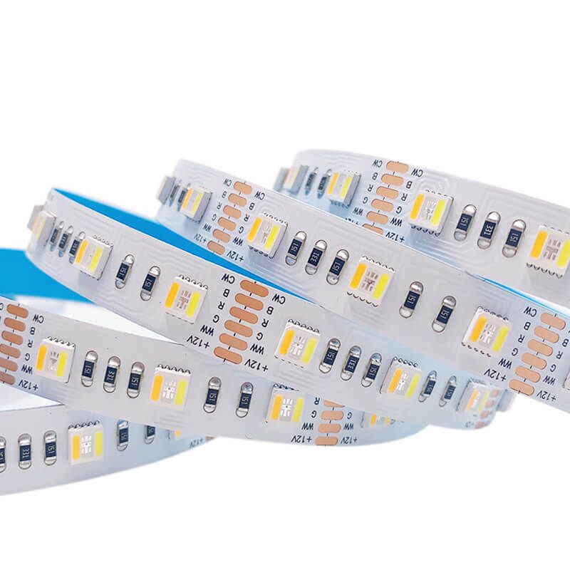 RGB CCT 5050雙色溫調(diào)光五合一6線(xiàn)復(fù)合燈帶 DC12V/24V - 3
