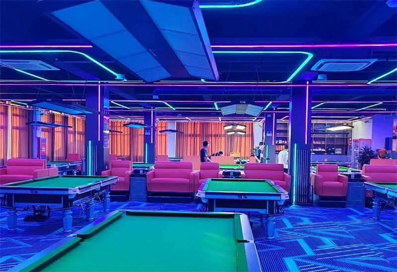 臺球室如何安裝燈帶？有哪些應注意的事項