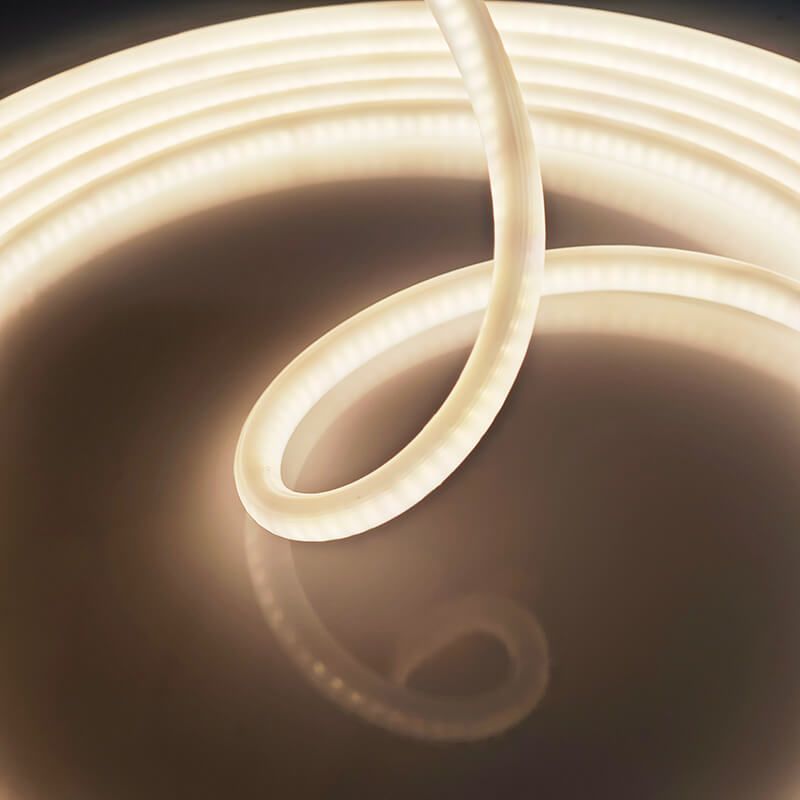 6mm迷你360°單色硅膠發光燈帶｜超細柔性防水，適合廣告字、線條燈與精細裝飾 - 4