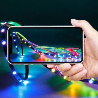 RGB3535幻彩燈帶內置芯片WS2812B單點單控DC5V - 4